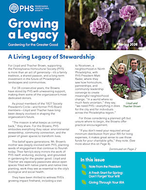 PHS Newsletter Spring 2026